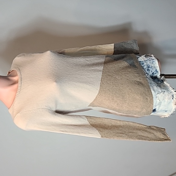 Cullen Cashmere Sweater Size Medium Luxury Mocha Minimalist Academia Old Money - Picture 6 of 14